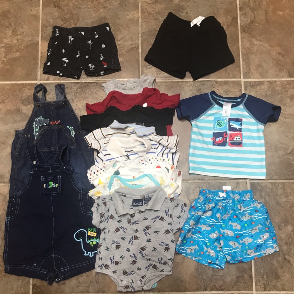 BUNDEL SUMMER 3-6 month baby clothe